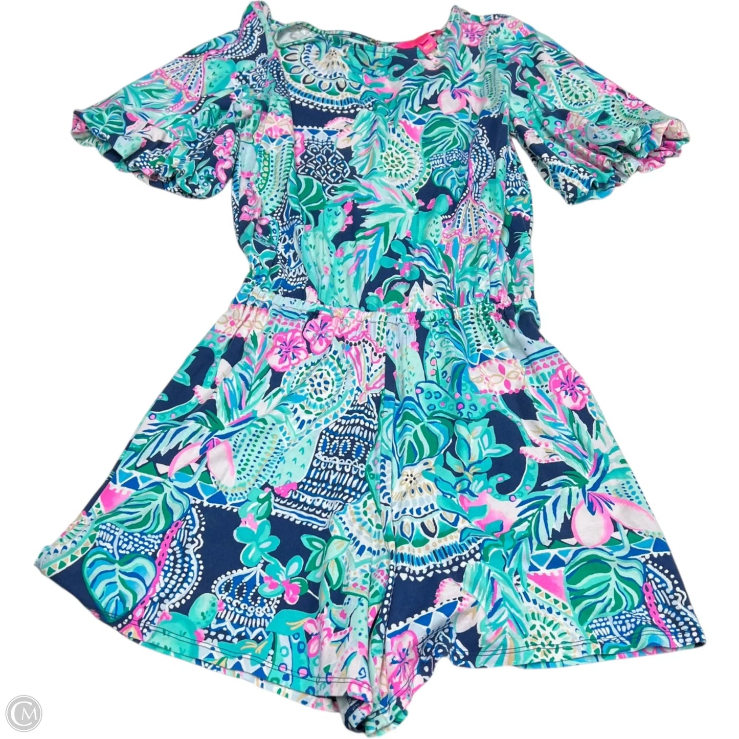 Romper Designer By Lilly Pulitzer In Blue, Size: Xs