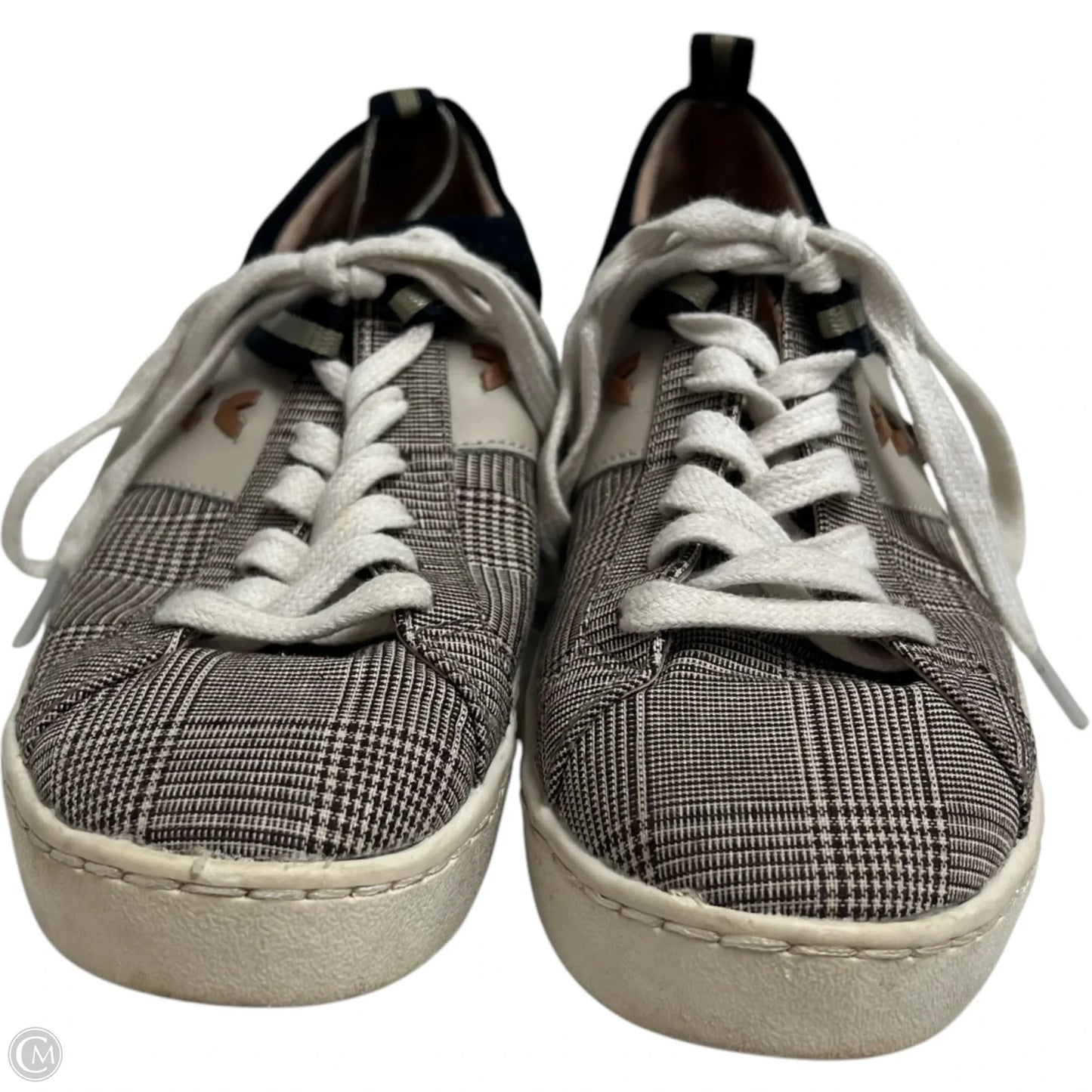 Shoes Designer By Jack Rogers In Blue & Brown, Size: 7