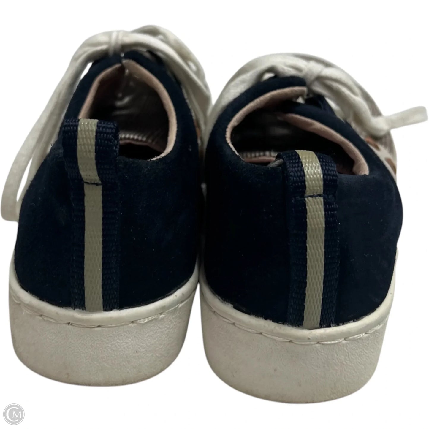 Shoes Designer By Jack Rogers In Blue & Brown, Size: 7