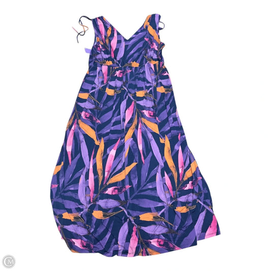Dress Casual Maxi By Iman Hsn In Purple, Size: 1x