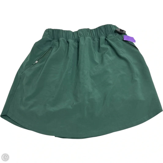 Athletic Skort By Livi Active In Green, Size: L