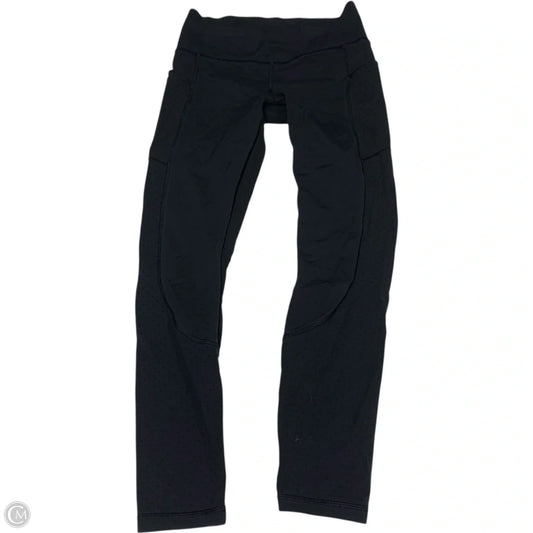 Athletic Leggings By Lululemon In Black, Size: S