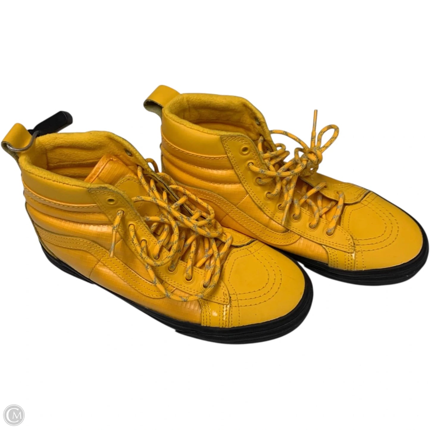 Shoes Sneakers By Vans In Yellow, Size: 8.5