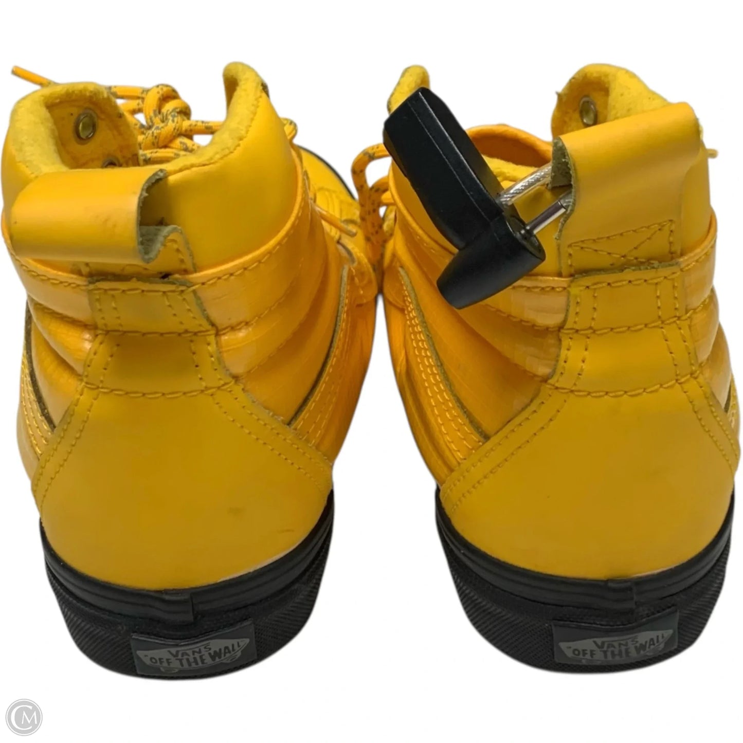Shoes Sneakers By Vans In Yellow, Size: 8.5
