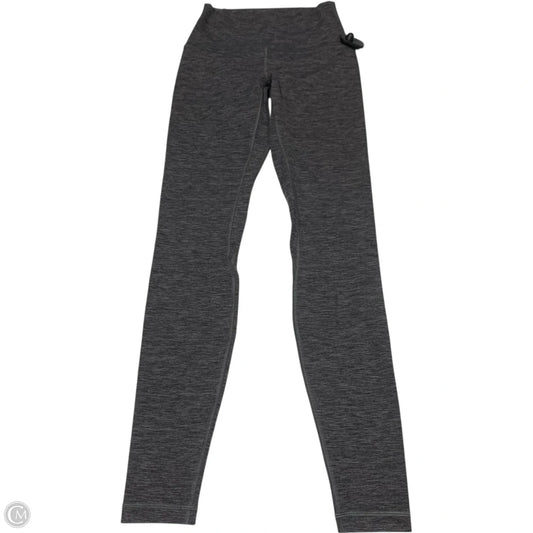 Athletic Leggings By Lululemon In Grey, Size: S