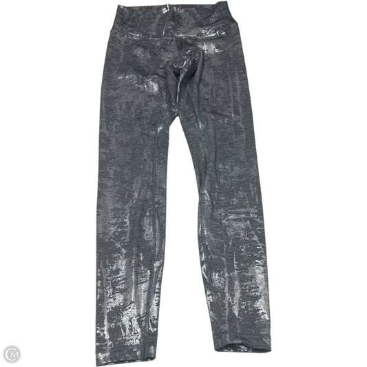 Athletic Leggings By Lululemon In Silver, Size: S