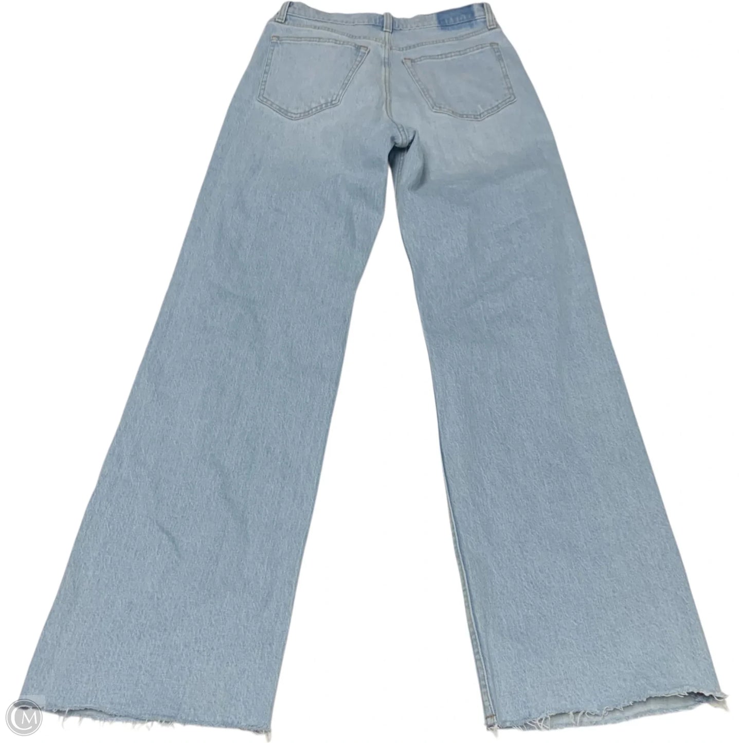 Jeans Straight By Abercrombie And Fitch In Blue Denim, Size: 6