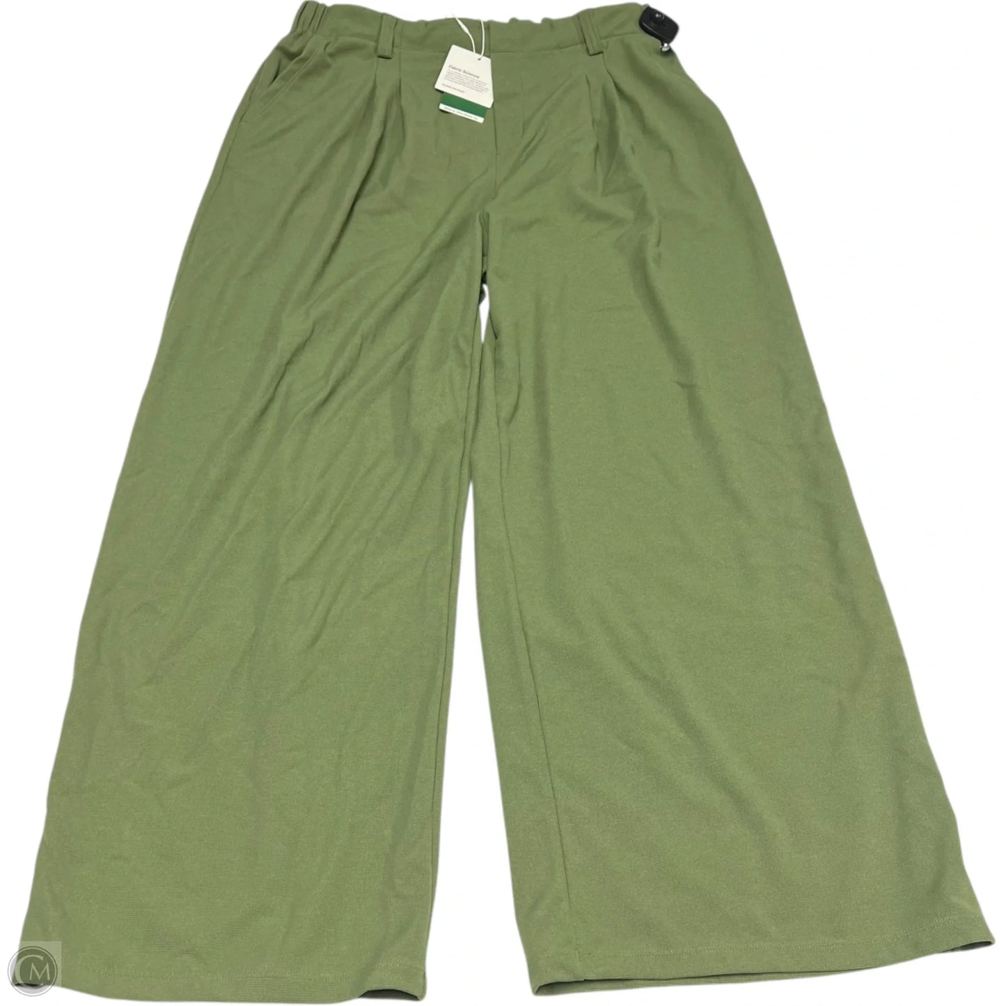 Pants Wide Leg By Halara In Green, Size: Xl