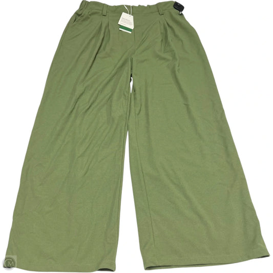 Pants Wide Leg By Halara In Green, Size: Xl