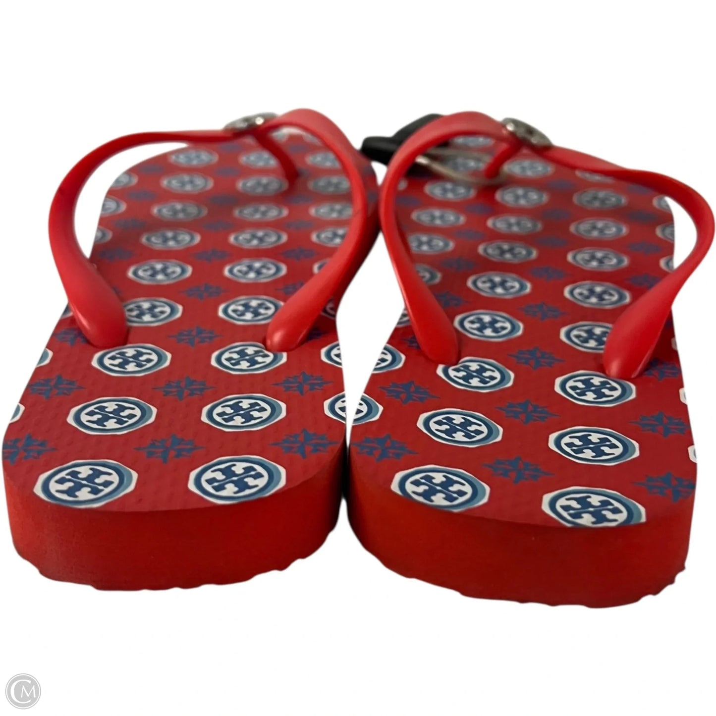 Sandals Designer By Tory Burch In Red, Size: 10