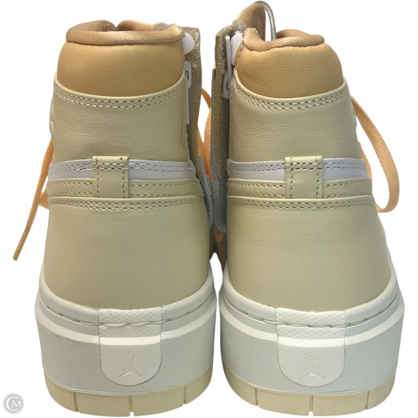 Shoes Luxury Designer By Jordan In Peach, Size: 9