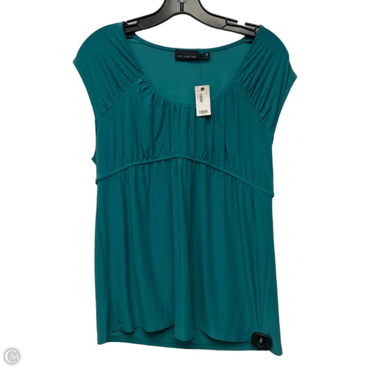 Top Sleeveless By Limited In Blue, Size: L