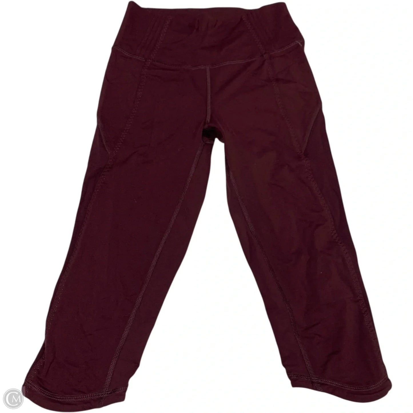 Athletic Leggings Capris By Lululemon In Purple, Size: S