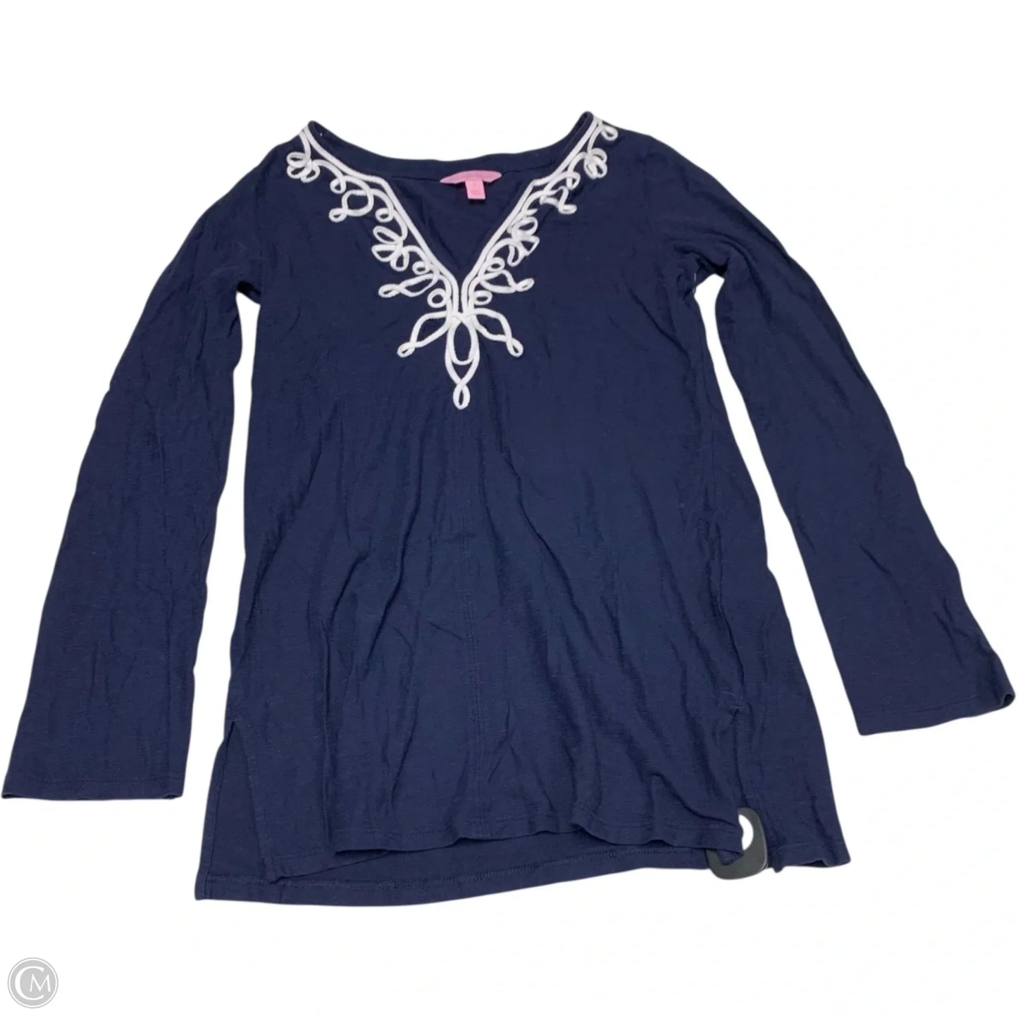 Tunic Designer By Lilly Pulitzer In Blue, Size: S