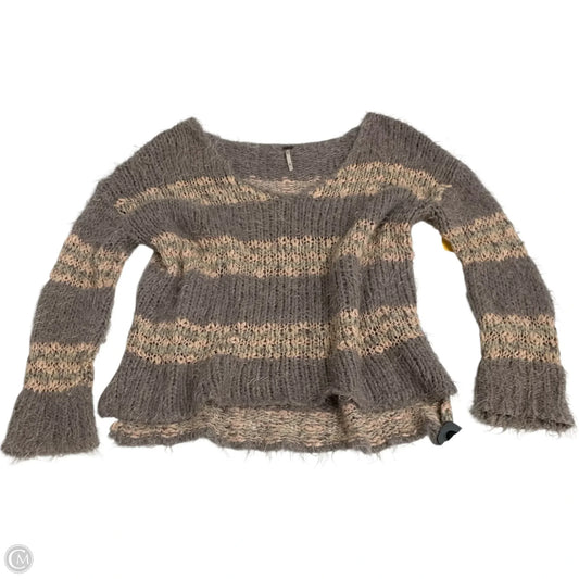 Sweater By Free People In Grey, Size: M