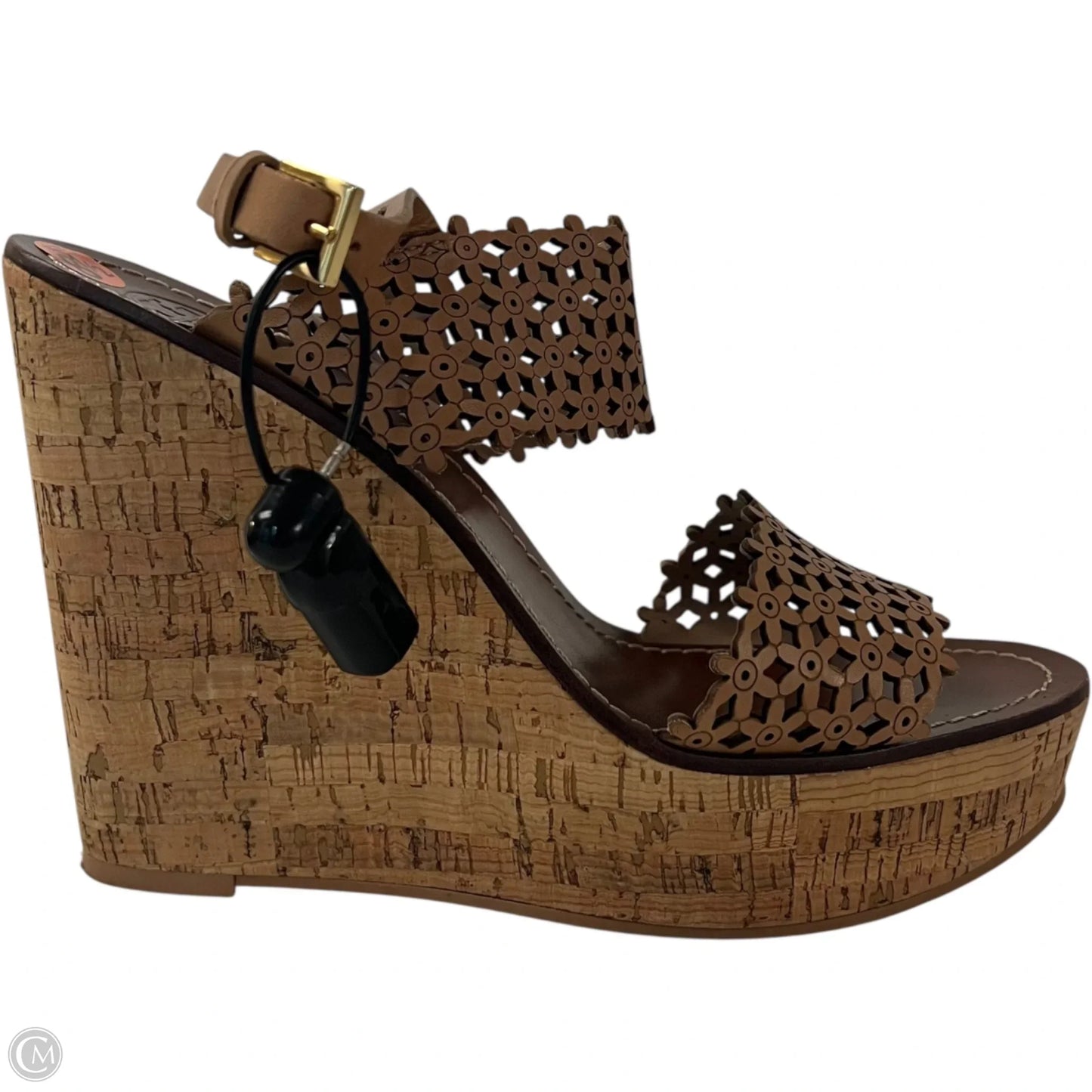 Sandals Designer By Tory Burch In Tan, Size: 8.5