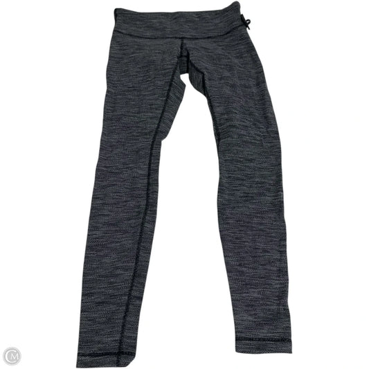 Athletic Leggings By Lululemon In Grey, Size: S