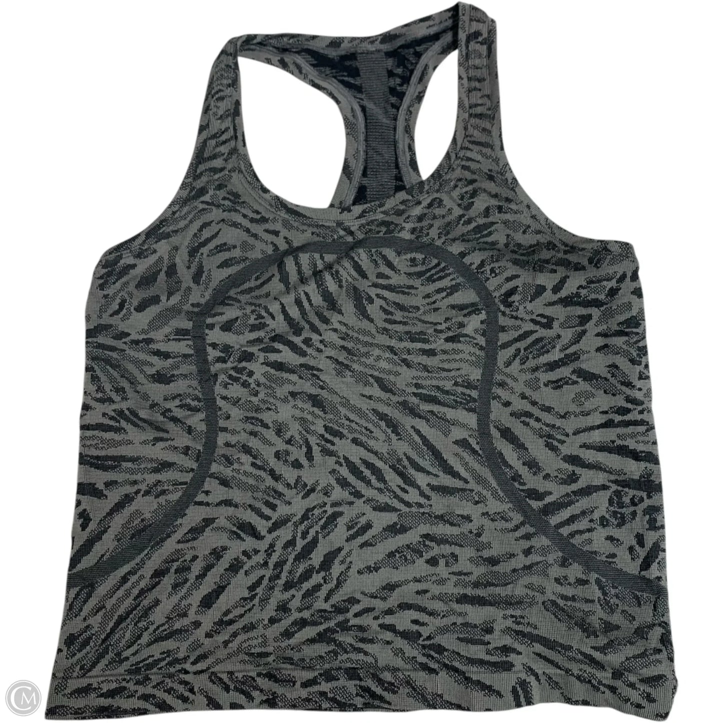 Athletic Tank Top By Lululemon In Grey, Size: M