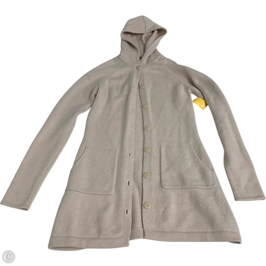 Sweater Cardigan By Patagonia In Cream, Size: S