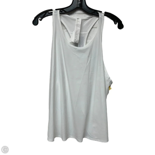 Athletic Tank Top By Fabletics In White, Size: Xl