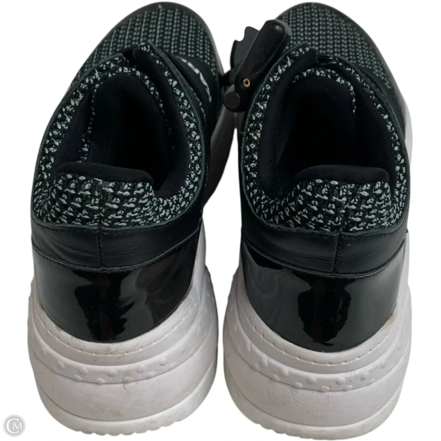 Shoes Designer By Karl Lagerfeld In Black & White, Size: 7.5