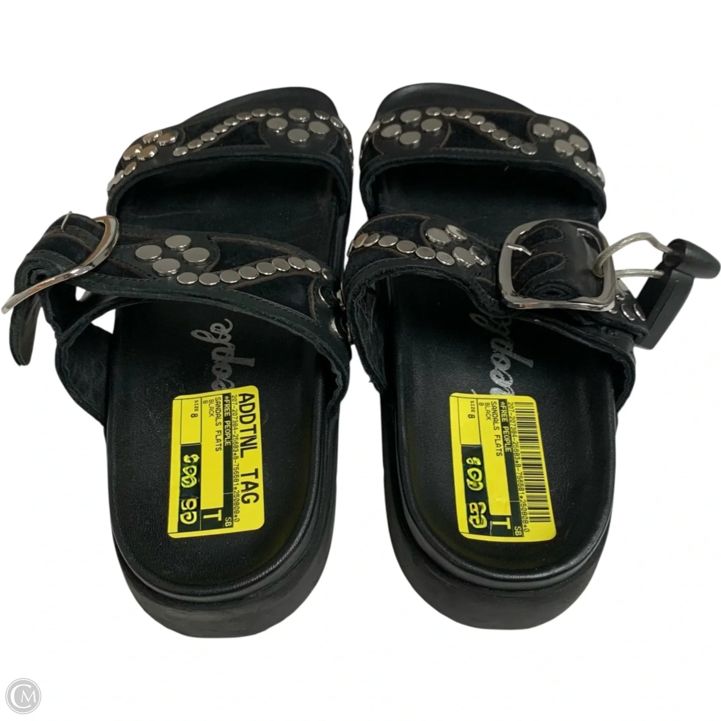 Sandals Flats By Free People In Black, Size: 8