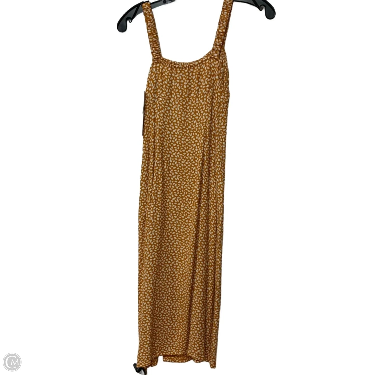 Dress Casual Midi By Abercrombie And Fitch In Yellow, Size: Xsp