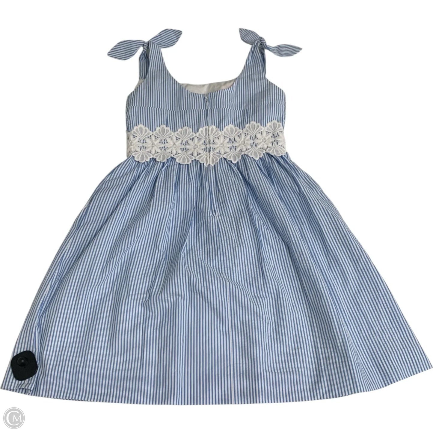 Dress Designer By Lilly Pulitzer In Blue & White, Size: Xs