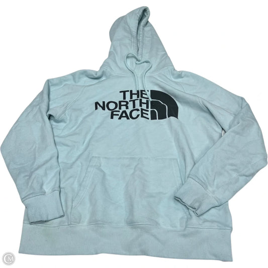 Sweatshirt Hoodie By The North Face In Blue, Size: M