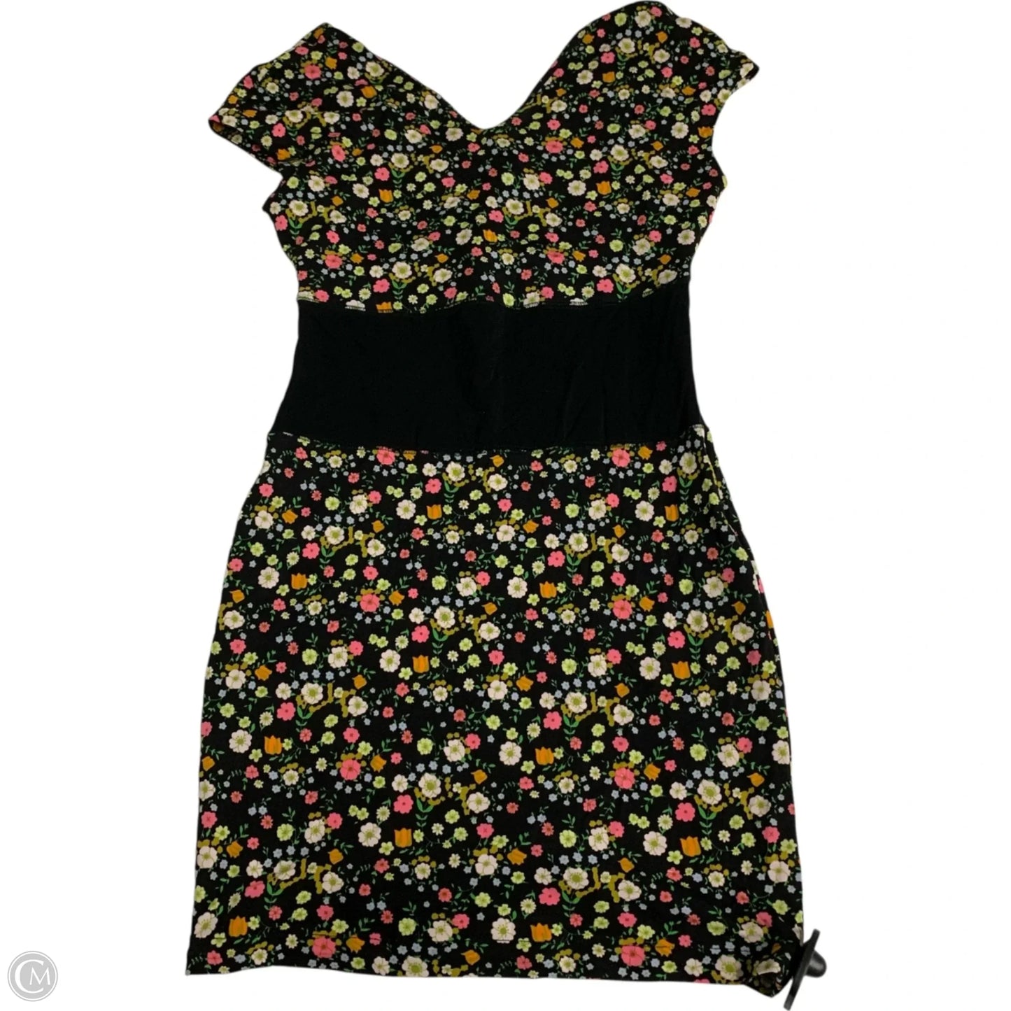 Dress Designer By Tory Burch In Floral Print, Size: S