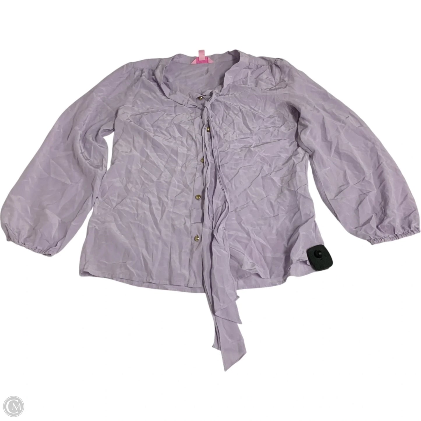 Top Long Sleeve Designer By Lilly Pulitzer In Purple, Size: S