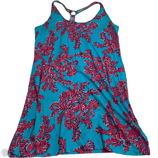 Dress Designer By Lilly Pulitzer In Blue & Pink, Size: Xl