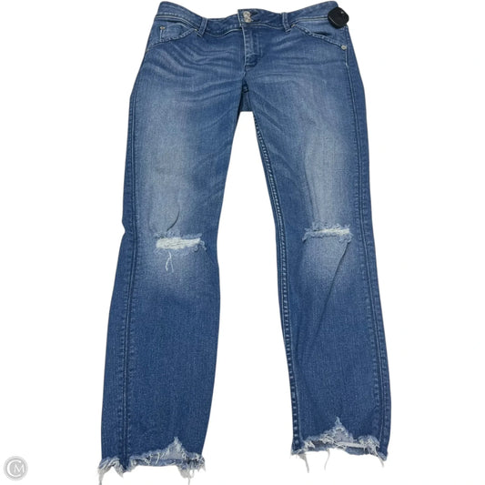 Jeans Designer By Hudson In Blue Denim, Size: 10