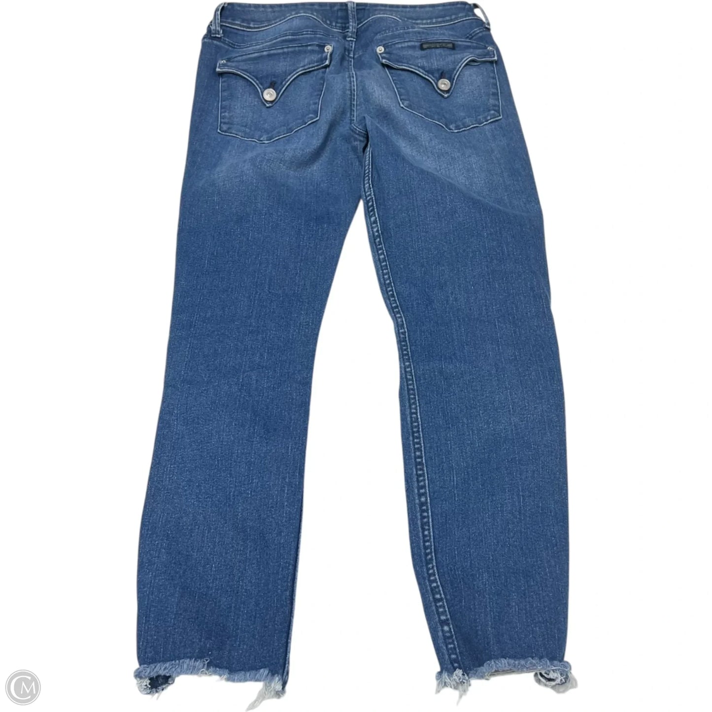 Jeans Designer By Hudson In Blue Denim, Size: 10