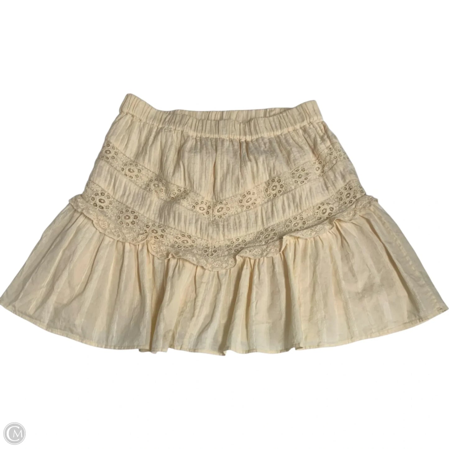 Skirt Mini & Short By loveshackfancy In Cream, Size: S