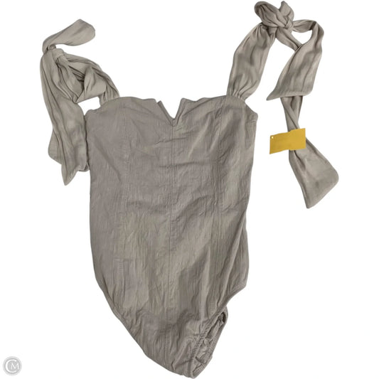 Bodysuit By Free People In Grey, Size: Xs