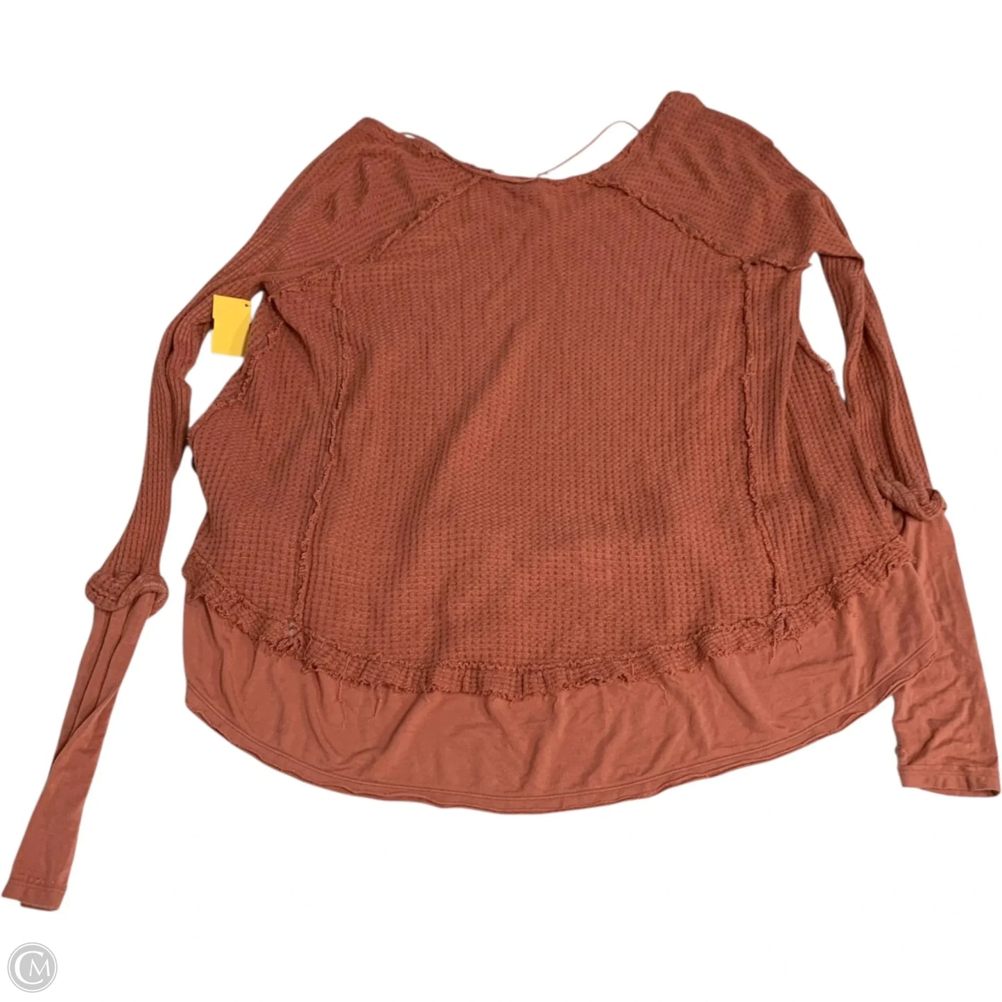 Top Long Sleeve By We The Free In Orange, Size: Xs