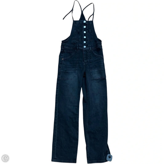 Overalls By Pilcro In Black Denim, Size: Xs