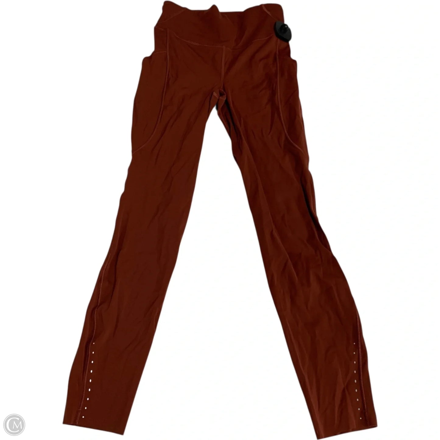 Athletic Leggings By Lululemon In Brown, Size: S
