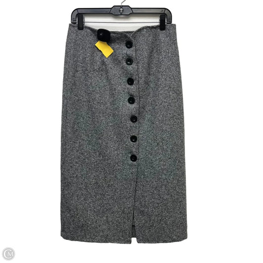 Skirt Midi By Geilihamai In Grey, Size: L