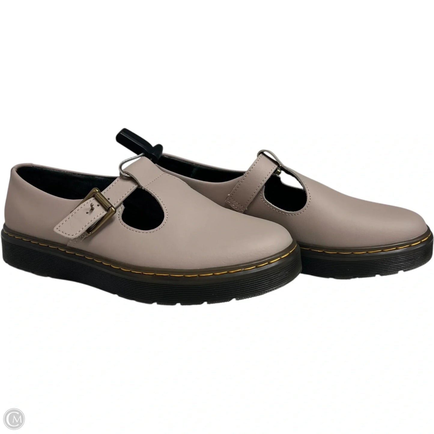 Shoes Designer By Dr Martens In Taupe, Size: 10