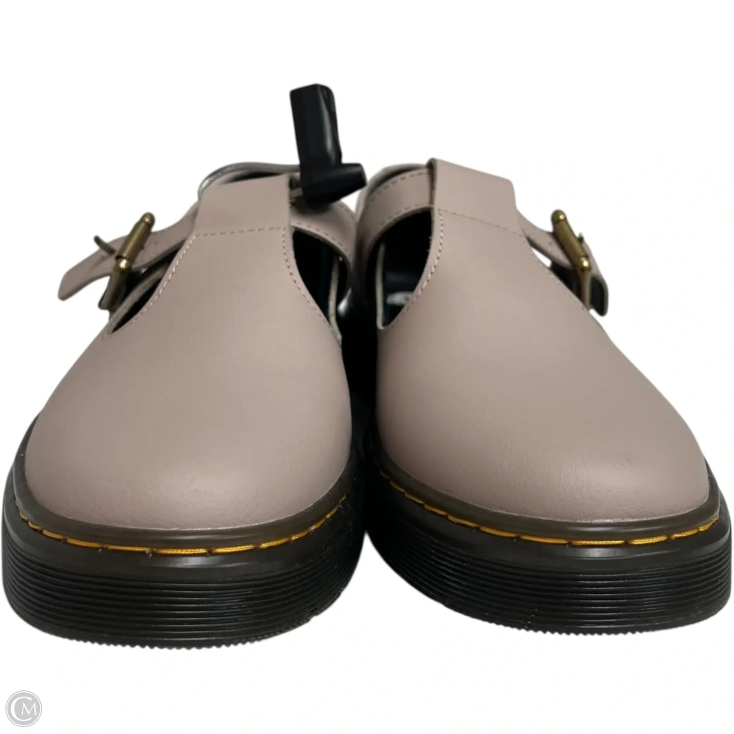 Shoes Designer By Dr Martens In Taupe, Size: 10