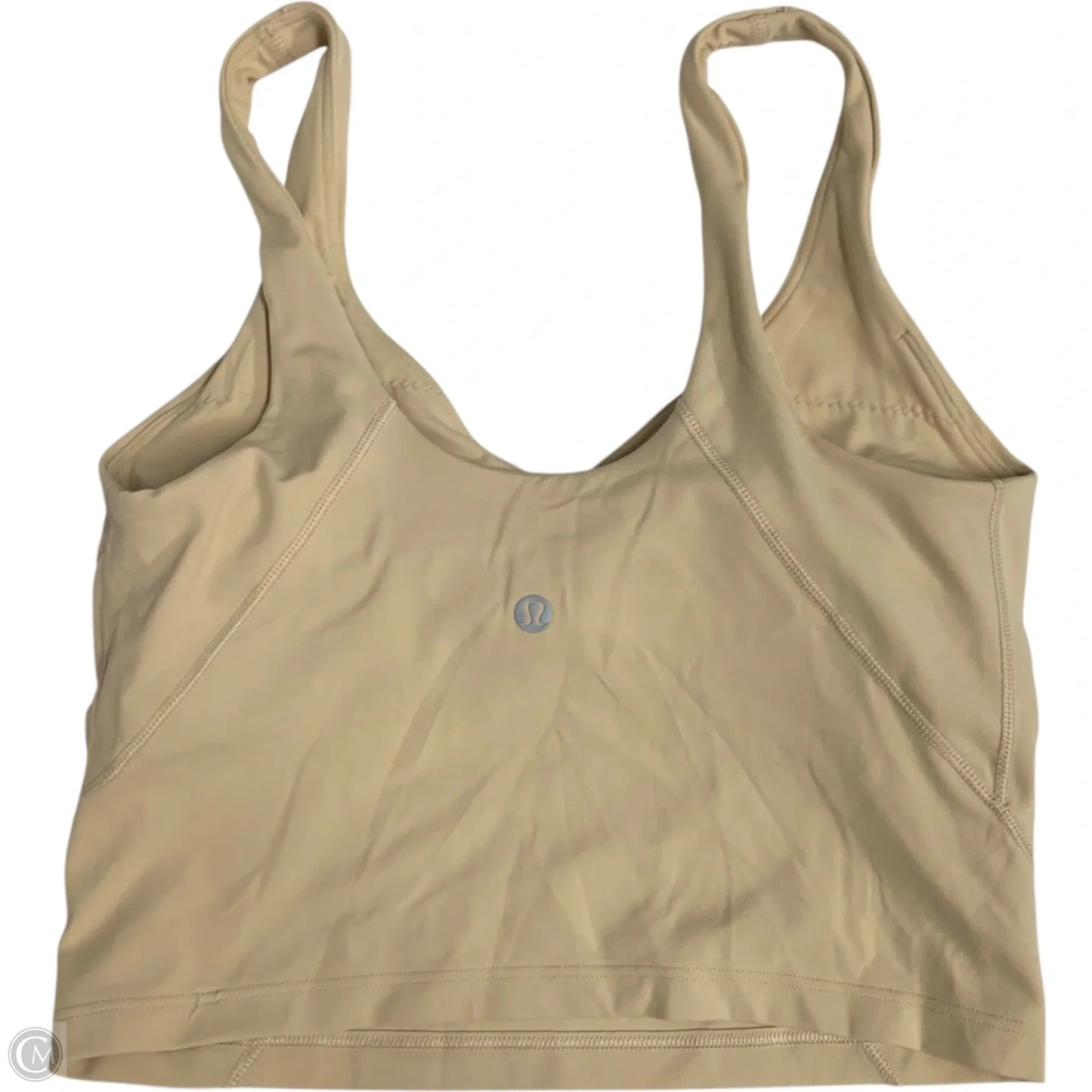 Athletic Tank Top By Lululemon In Yellow, Size: S