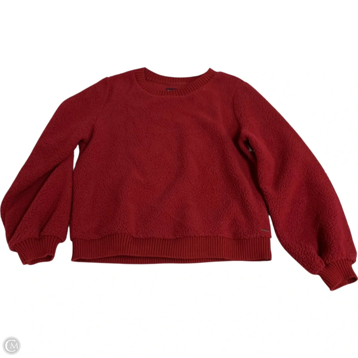 Sweatshirt Crewneck By Abercrombie And Fitch In Red, Size: L