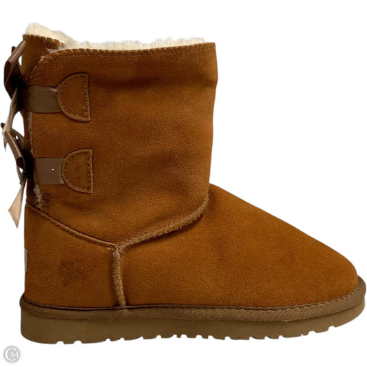 Boots Designer By Ugg In Tan, Size: 6