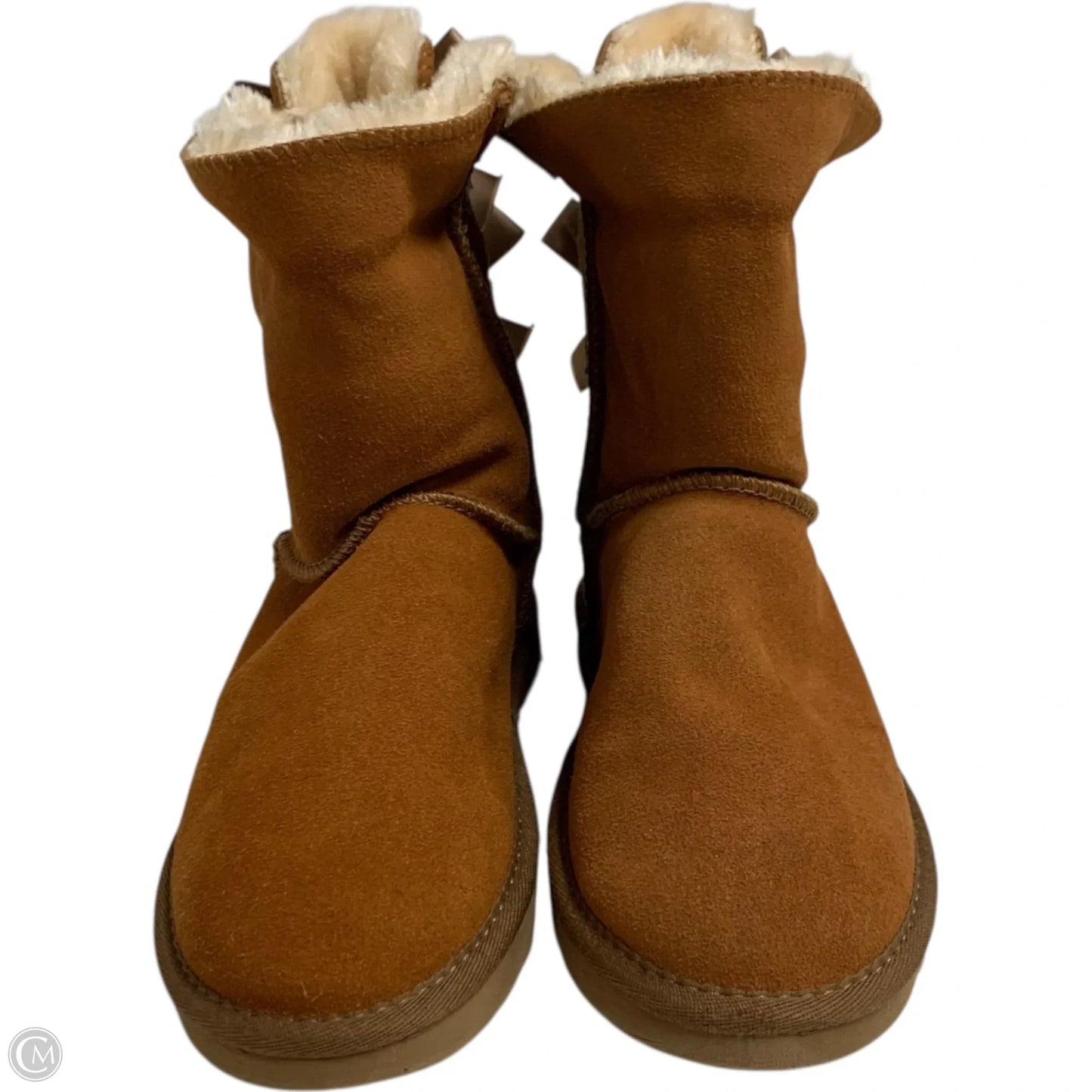 Boots Designer By Ugg In Tan, Size: 6