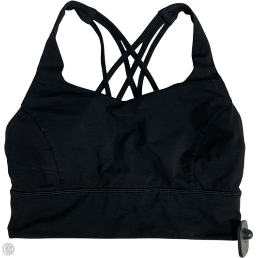Athletic Bra By Lululemon In Black, Size: M
