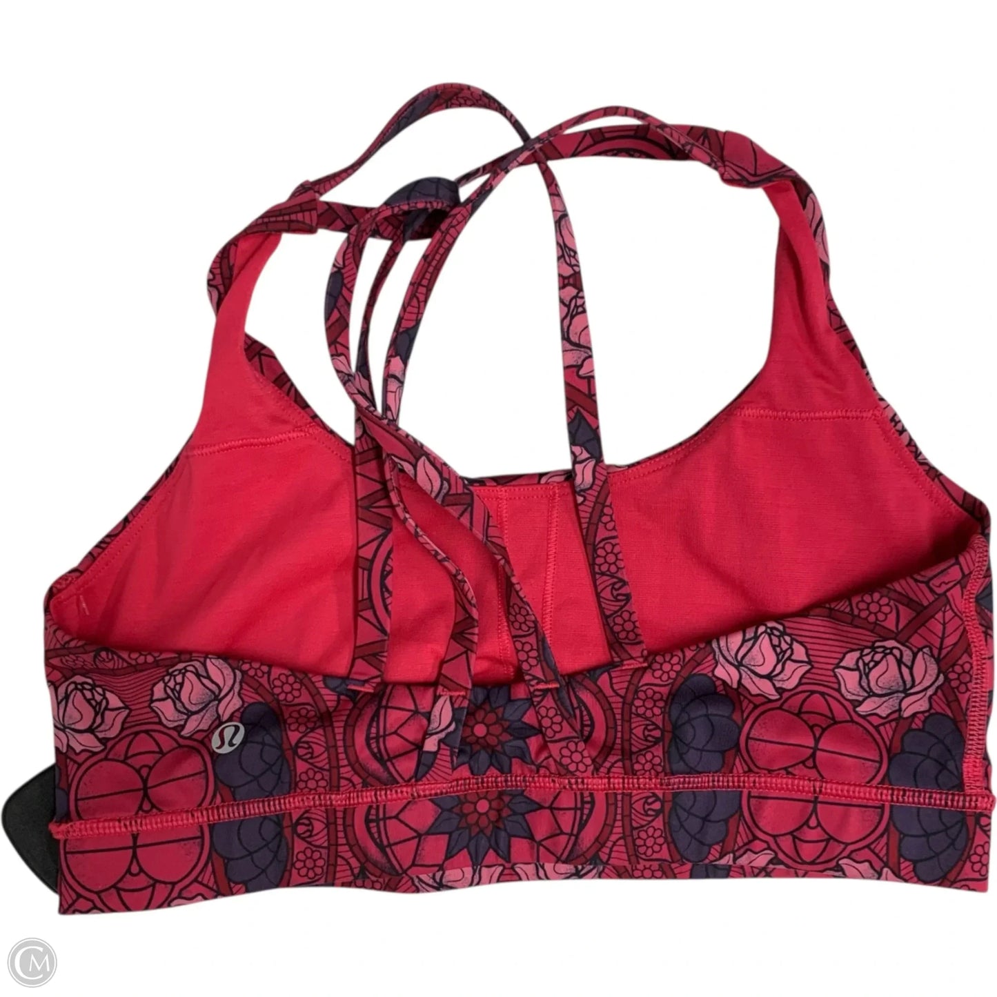 Athletic Bra By Lululemon In Pink & Purple, Size: M