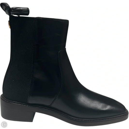 Boots Designer By Tory Burch In Black, Size: 9
