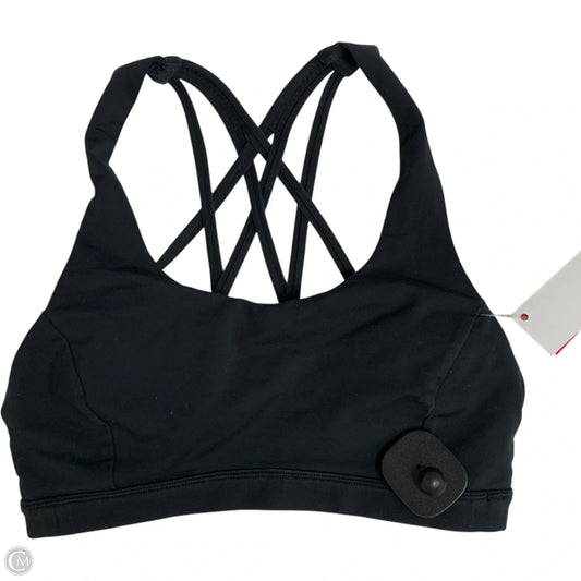 Athletic Bra By Lululemon In Black, Size: S